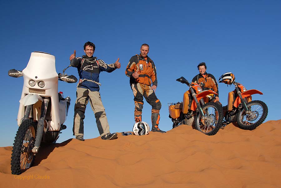 Merzouga, David, Kurt, Isabelle Merzouga, David, Kurt, Isabelle